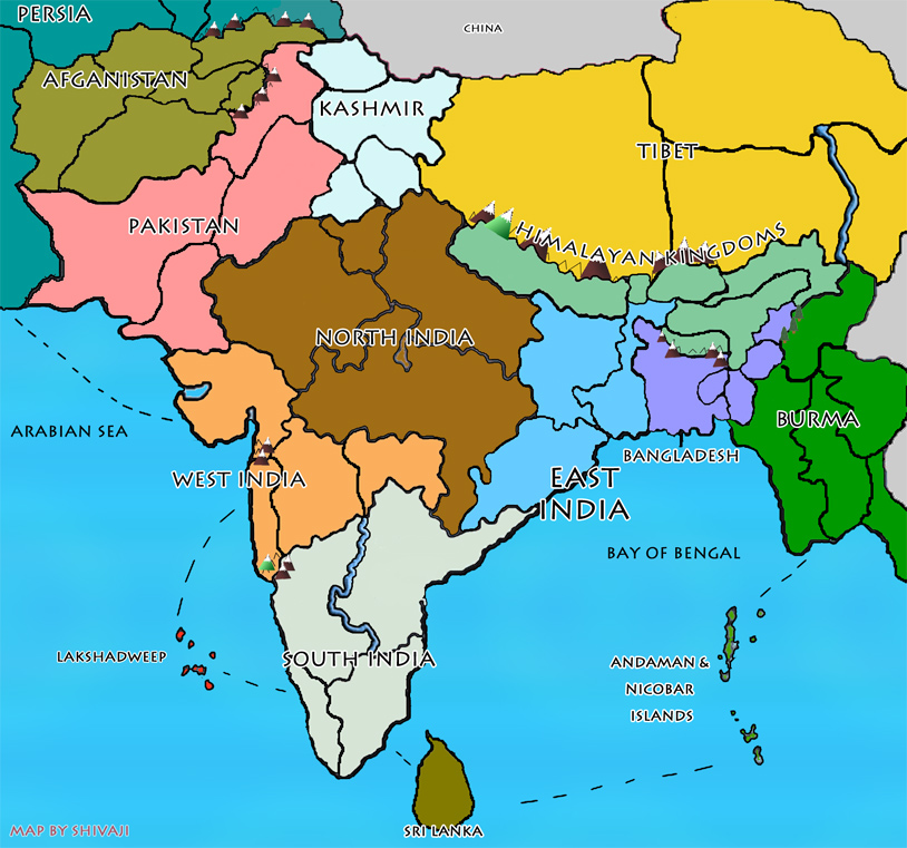 the map